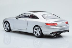 Mercedes S-Class W222 Iridium Argintiu Norev 1:18 B66961242 Metal - imaginea 7 din 8