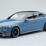 Mercedes S-Class W223 Vintage Albastru Norev 1:18