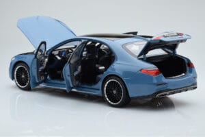 Mercedes S-Class W223 Vintage Albastru Norev 1:18 B66960828 Metal - imaginea 4 din 7