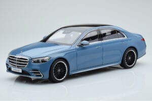 Mercedes S-Class W223 Vintage Albastru Norev 1:18