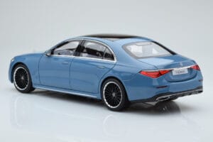 Mercedes S-Class W223 Vintage Albastru Norev 1:18 B66960828 Metal - imaginea 6 din 7