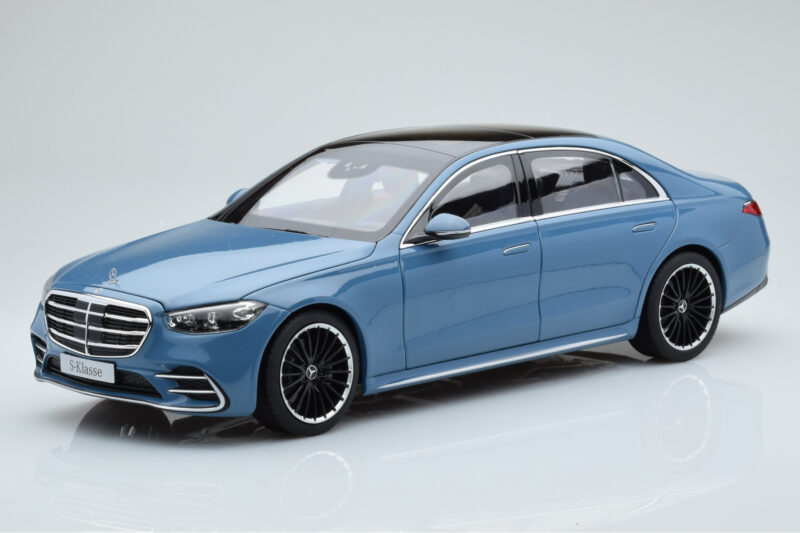 Mercedes S-Class W223 Vintage Albastru Norev 1:18