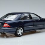 Mercedes S55 AMG W220 Albastru Norev 1:18 183817 Metal - image 3 of 7