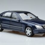 Mercedes S55 AMG W220 Albastru Norev 1:18 183817 Metal - image 5 of 7