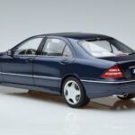 Mercedes S55 AMG W220 Albastru Norev 1:18 183817 Metal - image 6 of 7