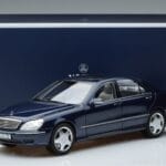 Mercedes S55 AMG W220 Albastru Norev 1:18 183817 Metal - image 7 of 7