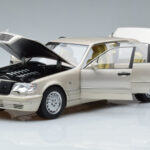 Mercedes S600 W140 Argintiu Norev 1:18 - image 2 of 7