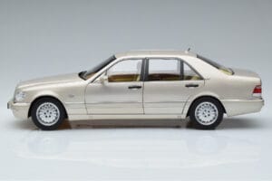 Mercedes S600 W140 Argintiu Norev 1:18 183723 Metal - imaginea 4 din 7