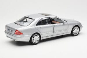 Mercedes S600 W220 Argintiu Metalic Norev 1:18 183810 Metal - imaginea 3 din 8