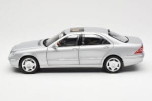 Mercedes S600 W220 Argintiu Metalic Norev 1:18 183810 Metal - imaginea 4 din 8