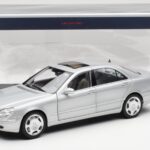 Mercedes S600 W220 Argintiu Metalic Norev 1:18 - image 8 of 8
