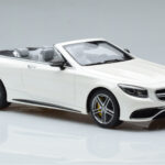 Mercedes AMG S63 A217 Cabriolet Diamond Alb GT Spirit 1:18 - image 4 of 6