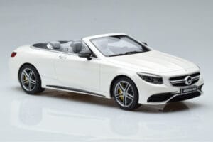 Mercedes AMG S63 A217 Cabriolet Diamond Alb GT Spirit 1:18 B66965712 Rășină - imaginea 4 din 6