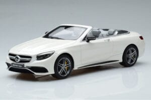 Mercedes AMG S63 A217 Cabriolet Diamond Alb GT Spirit 1:18