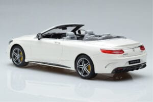 Mercedes AMG S63 A217 Cabriolet Diamond Alb GT Spirit 1:18 B66965712 Rășină - imaginea 5 din 6