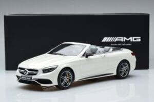 Mercedes AMG S63 A217 Cabriolet Diamond Alb GT Spirit 1:18 B66965712 Rășină - imaginea 6 din 6