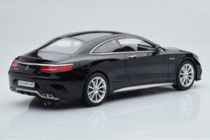 Mercedes AMG S63 C217 Coupe Negru GT Spirit 1:18 ZM041 Rășină - imaginea 2 din 6