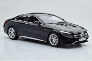 Mercedes AMG S63 C217 Coupe Negru GT Spirit 1:18 ZM041 Rășină - imaginea 4 din 6