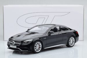 Mercedes AMG S63 C217 Coupe Negru GT Spirit 1:18 ZM041 Rășină - imaginea 6 din 6
