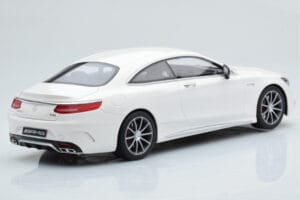 Mercedes AMG S63 C217 Coupe Alb GT Spirit 1:18 B66960372 Rășină - imaginea 2 din 6