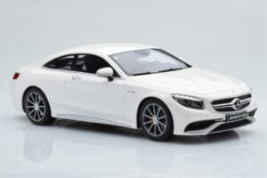 Mercedes AMG S63 C217 Coupe Alb GT Spirit 1:18 B66960372 Rășină - imaginea 4 din 6