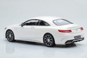 Mercedes AMG S63 C217 Coupe Alb GT Spirit 1:18 B66960372 Rășină - imaginea 5 din 6