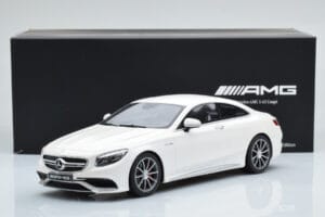 Mercedes AMG S63 C217 Coupe Alb GT Spirit 1:18 B66960372 Rășină - imaginea 6 din 6