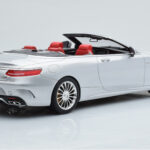 Mercedes AMG S65 A217 Cabriolet Argintiu GT Spirit 1:18 - image 2 of 6
