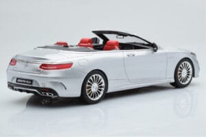 Mercedes AMG S65 A217 Cabriolet Argintiu GT Spirit 1:18 GT764 Rășină - imaginea 2 din 6