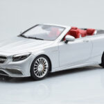 Mercedes AMG S65 A217 Cabriolet Argintiu GT Spirit 1:18
