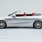 Mercedes AMG S65 A217 Cabriolet Argintiu GT Spirit 1:18 - image 3 of 6