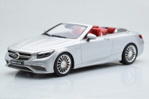 Mercedes AMG S65 A217 Cabriolet Argintiu GT Spirit 1:18