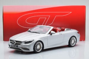 Mercedes AMG S65 A217 Cabriolet Argintiu GT Spirit 1:18 GT764 Rășină - imaginea 6 din 6