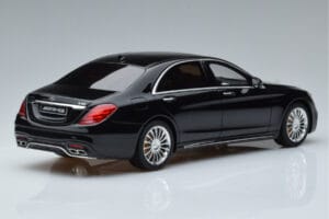 Mercedes AMG S65 W222 Negru GT Spirit 1:18 GT228 Rășină - imaginea 2 din 6