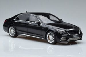 Mercedes AMG S65 W222 Negru GT Spirit 1:18 GT228 Rășină - imaginea 4 din 6