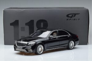 Mercedes AMG S65 W222 Negru GT Spirit 1:18 GT228 Rășină - imaginea 6 din 6