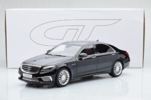 Mercedes AMG S65 W222 Negru GT Spirit 1:18 ZM043 Rășină - imaginea 6 din 6