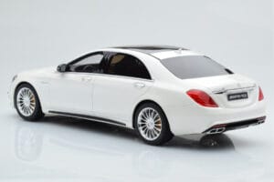 Mercedes AMG S65 W222 Alb GT Spirit 1:18 B66960371 Rășină - imaginea 5 din 8