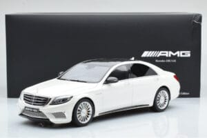 Mercedes AMG S65 W222 Alb GT Spirit 1:18 B66960371 Rășină - imaginea 8 din 8
