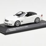 Mercedes SL 55 AMG R230 Alb Minichamps 1:43 - image 2 of 4