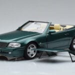 Mercedes SL500 R129 Verde Metalizat Norev 1:18 183753 Metal - image 3 of 8