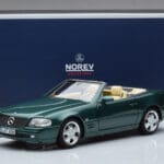 Mercedes SL500 R129 Verde Metalizat Norev 1:18 183753 Metal - image 8 of 8