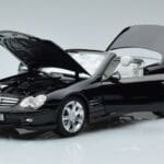 Mercedes SL500 R230 Negru Norev 1:18 183840 Metal - image 2 of 8