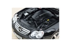 Mercedes SL500 R230 Negru Norev 1:18 183840 Metal - imaginea 7 din 8