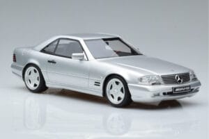 Mercedes SL 73 AMG R129 Brilliant Argintiu Otto 1:18 OT240 Rășină - imaginea 4 din 6
