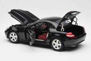 Mercedes SLK R171 Obsidian Negru Metalic Minichamps 1:18 B66962319 Metal - imaginea 6 din 9