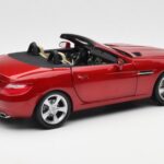 Mercedes SLK R172 Designo Zircon Roșu Minichamps 1:18 B66960513 - image 3 of 8