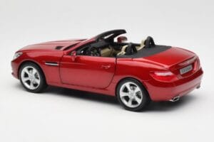 Mercedes SLK R172 Designo Zircon Roșu Minichamps 1:18 B66960513 Metal - imaginea 7 din 8