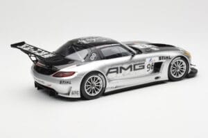 Mercedes SLS AMG GT3 #96 M. Hakkinen AMG Customer Sports 6 Hours of Zhuhai ILMC 2011 Minichamps 1:18 B66960197 Metal - imaginea 2 din 6