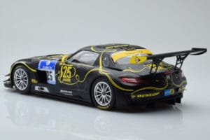 Mercedes SLS AMG GT3 Rowe Racing #125 Zehe / Bullitt / Renger / Hartung ADAC 24 Hours of Nurburgring 2013 Minichamps 1:18 151 - imaginea 5 din 6
